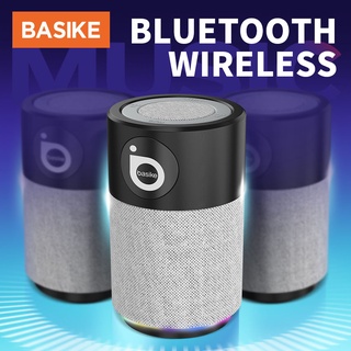 Basike ลำโพงบลูทูธ ซับวูฟเฟอร์แบบพกพา Bluetooth ไร้สายลำโพงเสียง bluetooth wireless speaker