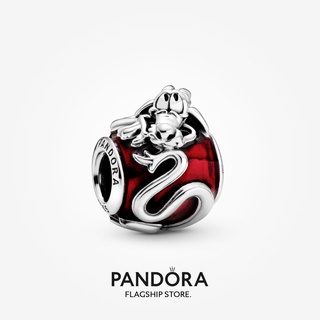 Pandora จี้รูปดิสนีย์ Mulan Mushu Charm ของขวัญวันเกิด สําหรับสุภาพสตรี p825