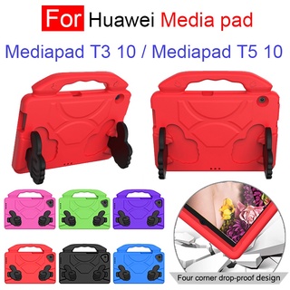 เคสสําหรับ Huawei Mediapad T3 10 9.6Inch Mediapad T5 10 Eva เคสพร้อมขาตั้งกันกระแทกสําหรับ Huawei