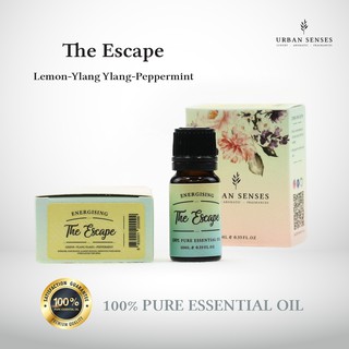 น้ำมันหอมระเหย อโรมา น้ำมันสกัดบริสุทธิ์แท้ 100% สกัดจากธรรมชาติ Urban Senses Pure Essential Oil - The Escape