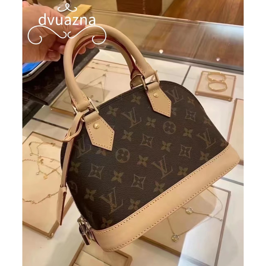 ของแท้-louis-vuitton-lv-alma-bb-shell-bag-handheld-shoulder-crossbody-bag