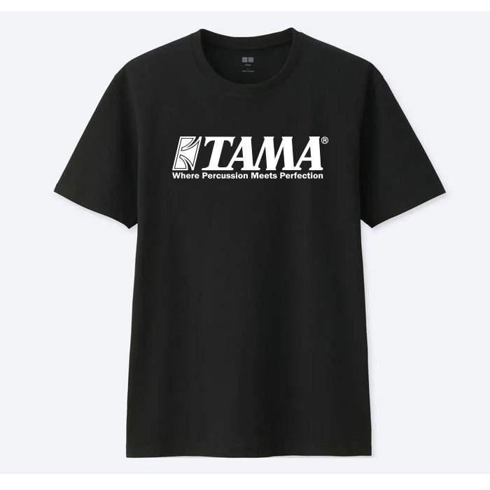 เสื้อยืด-กลอง-tama-เครื่องดนตรี-วงดนตรี-แฟชั่น-มิวสิค-ใส่สบาย