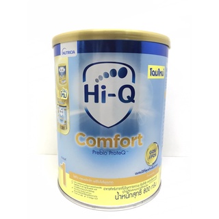 สินค้า นมผง Hi-Q Comfort ไฮคิว คอมฟอร์ท พรีไบโอโพรเทก 800 กรัม 1กระป๋อง (นมสูตรเฉพาะ ช่วงวัยที่ 1) EXP 23/08/23
