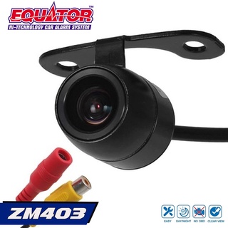 กล้องถอยหลังติดรถยนต์แบบปีกผีเสื้อกลม EQUATOR Rear Camera รุ่น ZM403 กล้องมองหลัง