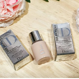 Beauty-Siam แท้ทั้งร้าน !! DIOR BACKSTAGE FACE AND BODY PRIMER 5 ML. เบอร์ 001 ใช้ได้ทุกสีผิว เนื้อบางเบา