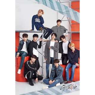 โปสเตอร์ รูปถ่าย บอยแบนด์ เกาหลี Stray Kids 스트레이 키즈 POSTER 24"x35" Inch Korea Boy Band K-pop Hip Hop