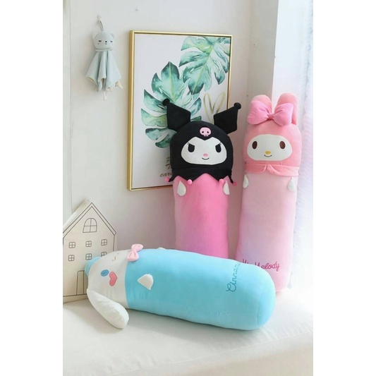 พร้อมส่ง-ตุ๊กตาหมอนข้างลาย-sanrio