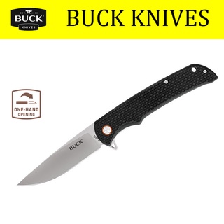 มีดพับ Buck HAXBY (0259CFS) ด้าม Carbon Fiber ของแท้ Made in USA.