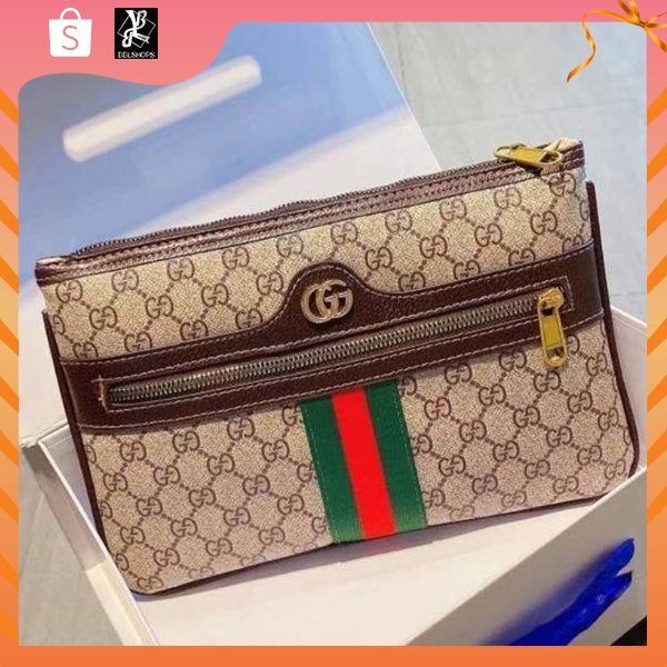 กระเป๋าถือ-gucci-ไว้ออกจากบ้านวันชิวๆ-ในวันที่ของไม่เยอะ-หรือจะไว้ใส่เอกสารก็เริ่ดน้าาา-ทรงลูกคุณมากเว่อร์-พร้อมส่ง