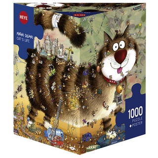 HEYE: CATS LIFE by Marino Degano (1000 Pieces) [Jigsaw Puzzle]