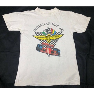[100% Cotton] Wanyg Vtg 1992 เสื้อยืดแขนสั้น พิมพ์ลาย Indianapolis 500 Indy Racing Motor Speedway สไตล์สตรีท คลาสสิก ของ