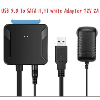 USB 3.0 SATAสายแปลงชาย2.5/3.5นิ้วHDD/SSDอะแดปเตอร์สายไฟสายแปลงสายDropshipping