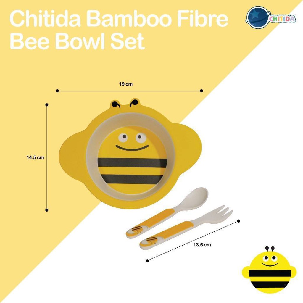 chitida-bamboo-fibre-ชุดชามสำหรับเด็ก-ทำจากเยื่อไผ่