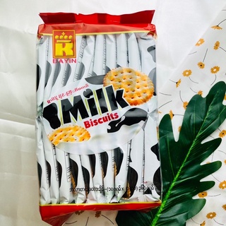 🥛บิสกิตรสนม milk biscuits ตรา BAYIN🥛