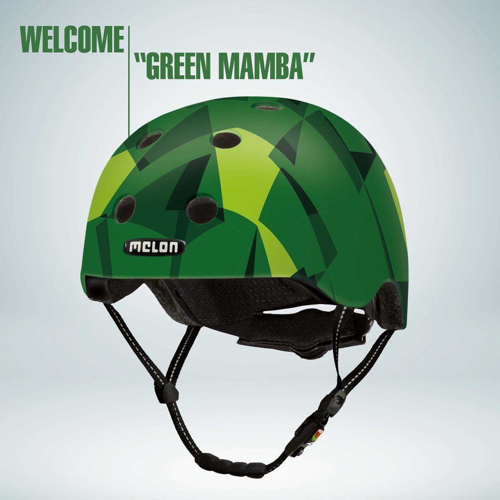 หมวกกันน็อก-เมลอน-mosaique-collection-green-mamba