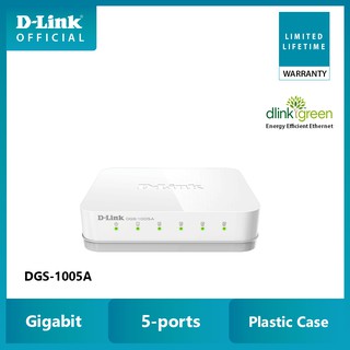 D-Link DGS-1005A 5-port 10/100/1000Mbps Unmanaged Gigabit Switch