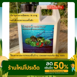 ภาพหน้าปกสินค้าน้ำหมักชีวภาพปลาทะเลสูตรเข้มข้น 1 ลิตร ที่เกี่ยวข้อง