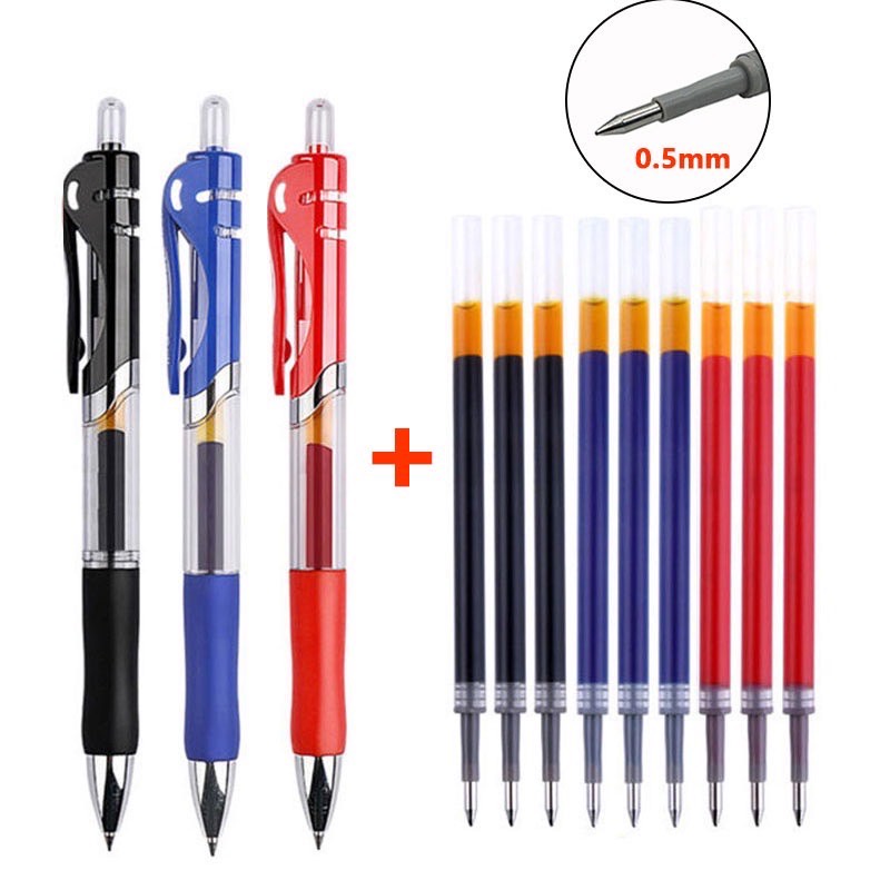 ภาพหน้าปกสินค้า(ราคาต่อด้าม) ปากกา ขนาด0.5mm เขียนลื่น ปากกาเจล ปากกาเจล ปากกาลูกลื่น ปากกาสี เครื่องเขียน อุปกรณ์การเรียน จากร้าน moomoostationery บน Shopee