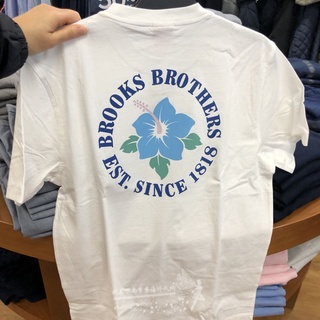 เสื้อยืดคอกลม แขนสั้น พิมพ์ลาย Brooks Brothers Booker Brothers แฟชั่นฤดูร้อน สําหรับผู้ชาย