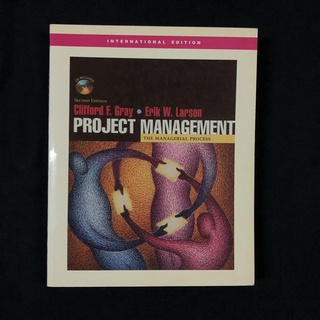 หนังสือ Project Management: The Managerial Process / Clifford F. Gray มือสอง (ไม่มีซีดี)