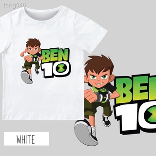 ☢✠﹍CX Ben10  08 Kids Tshirt ผ้าฝ้าย 100% คอกลมแขนสั้น Unisex READY STOCKS เสื้อยืดขนาดใหญ่สำหรับผู้ชายผู้หญิงเสื้อวินเทจ