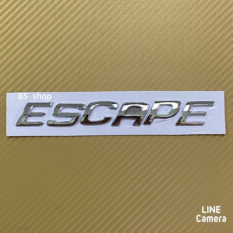 โลโก้-คำว่า-escape-ติดรถ-ford-ตัวหนังสือแยก-ขนาด-2-2-x17-5-cm-ราคาต่อชิ้น