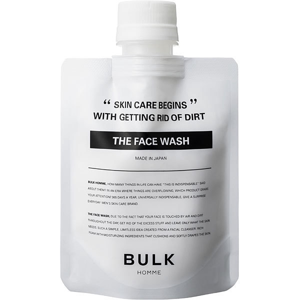 bulk-homme-the-face-wash-form-100g-made-in-japan-ships-from-japan-directly-ส่งตรงจากญี่ปุ่น