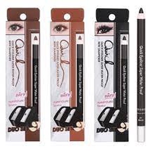 Mei Linda Quick Eyeliner Super Water Proof Meilinda เมลินดา ควิก อายไลเนอร์ พร้อมกบเหลา MD3057 (1ชิ้น)