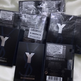 YSL นํ้าหอม Y EAU DE PARFUM ขนาด 1.2 มล ของแท้ 100% ฉลากไทย
