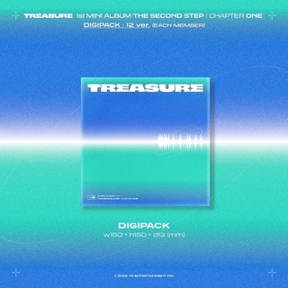 สินค้า [Instock] Treasure 1st MINI ALBUM [THE SECOND STEP : CHAPTER ONE] (DIGIPACK ver.)