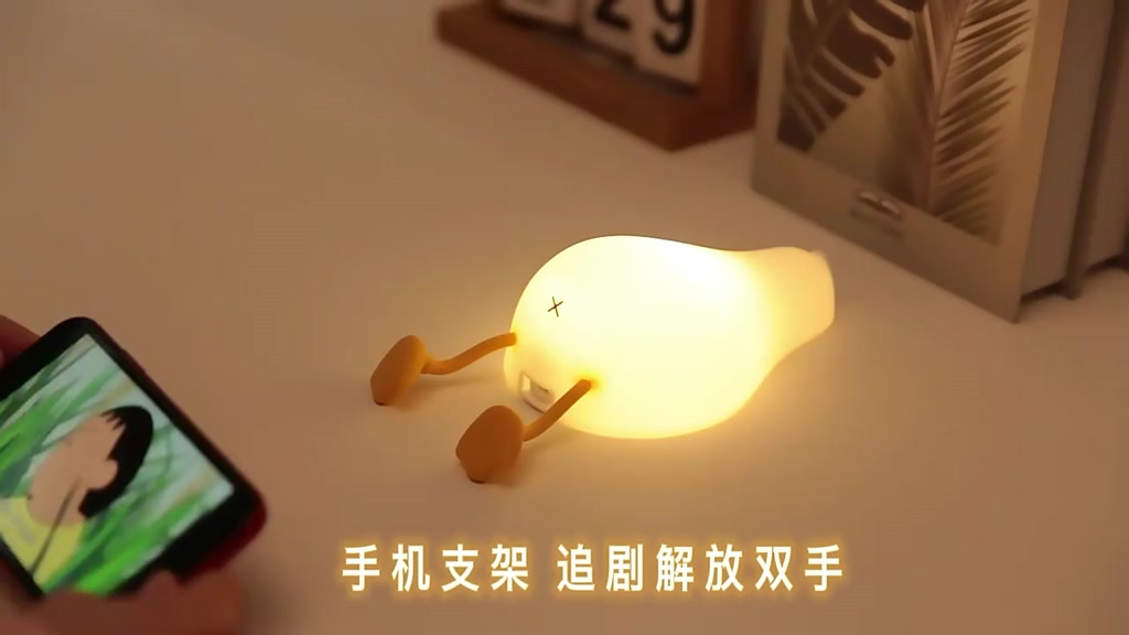 kodaira-โคมไฟกลางคืน-led-รูปเป็ด-5v-ชาร์จ-usb-ความสว่าง-3-ระดับ-พร้อมสัมผัส-สําหรับเด็ก-ห้องนอน