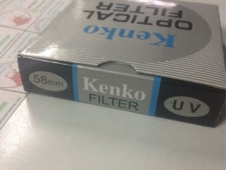 ภาพขนาดย่อของภาพหน้าปกสินค้าFilter Kenko UV 58mm กล้อง FujiFilm XA2 XA3 XT10 XT20 เลนส์คิต จากร้าน takuren บน Shopee