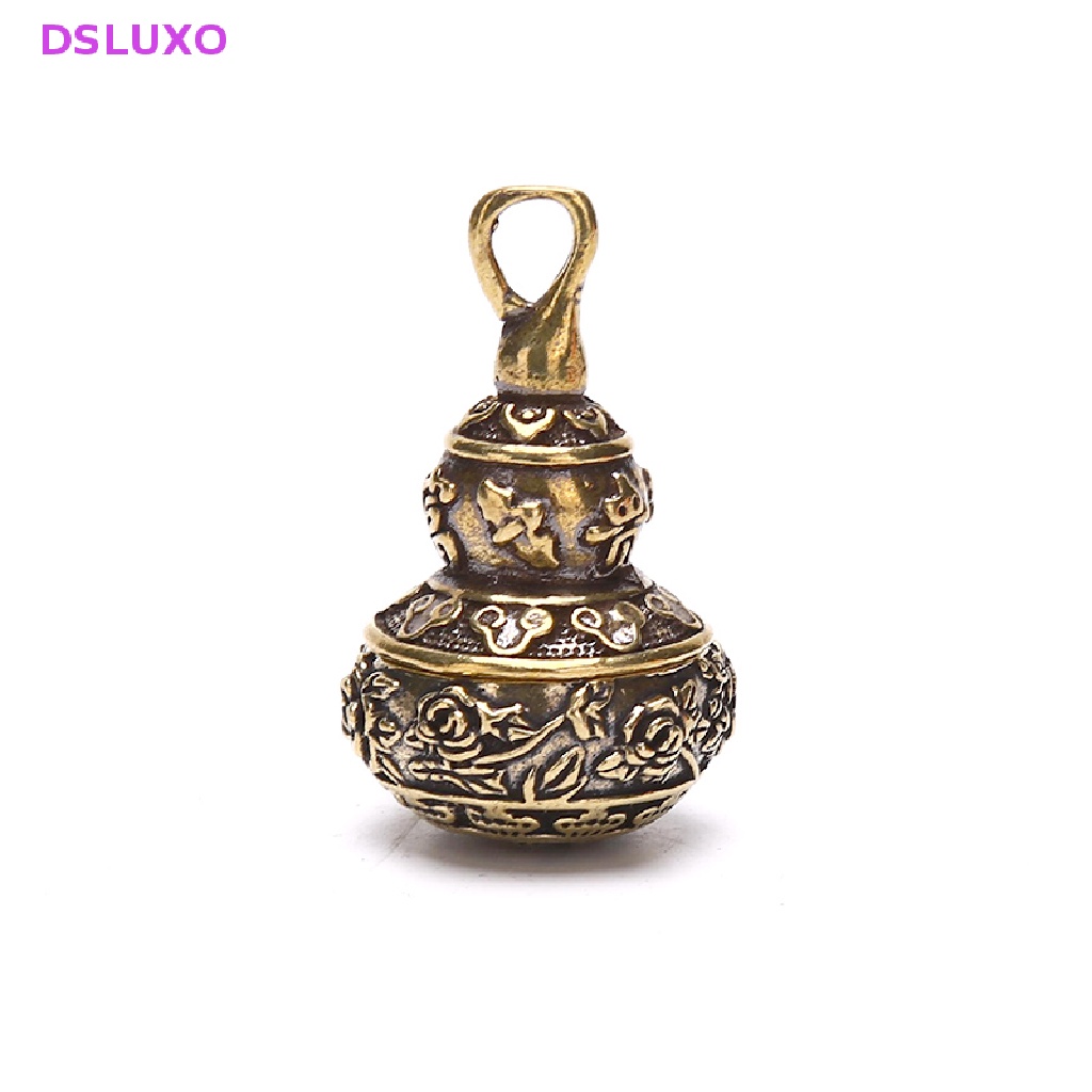 dsluxo-พวงกุญแจทองเหลือง-จี้ตัวอักษรจีน-รูปดอกบัว-ch-ขายดี