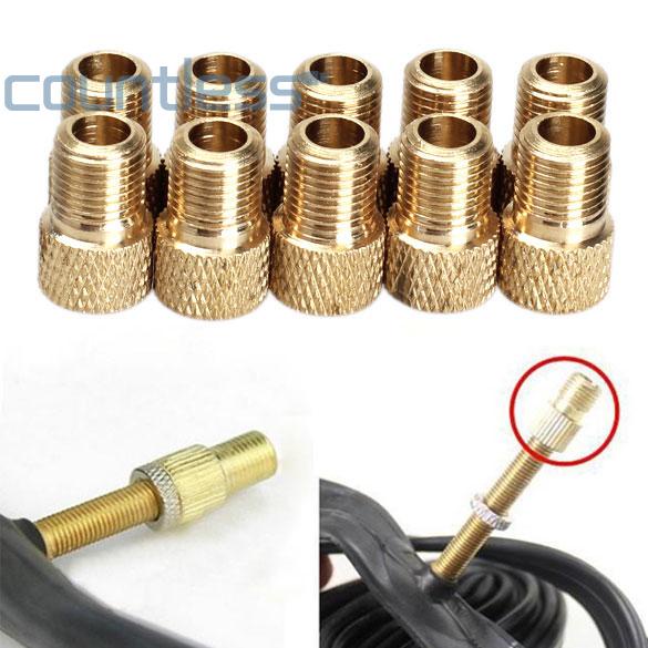 available-10x-converter-presta-to-schrader-bicycle-bike-valve-adaptor-tube-pump-tool-cou