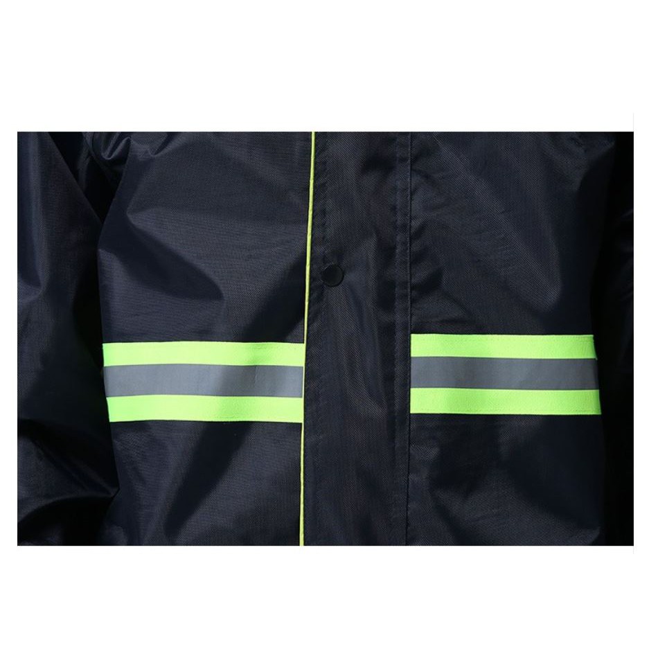 แพ็ค5ชุด-เสื้อกันฝน-xl-รุ่นเหนียว-รับประกัน-ชุดกันฝน-เสื้อกันฝนผู้ใหญ่-มีแถบสะท้อนแสง-ครบชุด-เสื้อ-กางเกง-ถุงใส่ชุด