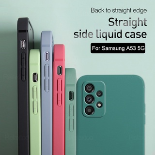 New Liquid Silicone Soft Case For Samsung Samsun A53 5G 6.5inch Shockproof Protective Cover For Samsung Galaxy Galax A 73 A73 5G