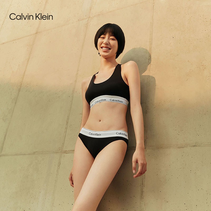 calvin-klein-ชุดชั้นใน-ผู้หญิง-กางเกงชั้นใน-เซตชุดชั้นใน-ck-sport-bra-เสื้อชั้นใน-กางเกงใน-ผ้านิ่มใส่สบาย-เสื้อใน-บรา