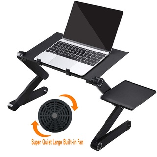 Stand Table With Mouse Pad Adjustable Folding Ergonomic Design Stands Notebook Desk For Macbook Netbook Ultrabook Tablet