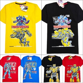 🔖ลดล้างสต๊อก เสื้อยืดเด็กโต ทรานส์ฟอร์เมอร์ Transformers (ลิขสิทธิ์) อก 36"