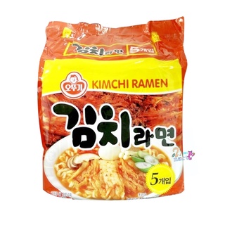 โอโตกิ กิมจิราเม็ง แพ็ค 5 / Ottogi Kimchi Ramyon 120 g. Pack 5