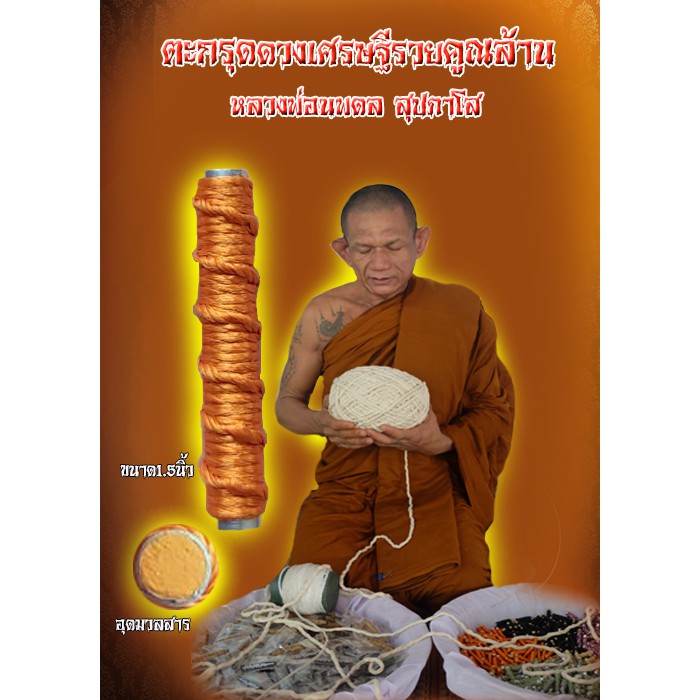 ตะกรุดดวงเศรษฐีรวยคูณล้าน-หลวงพ่อนพดล-สุปภาโส-พระเครื่อง-เครื่องราง