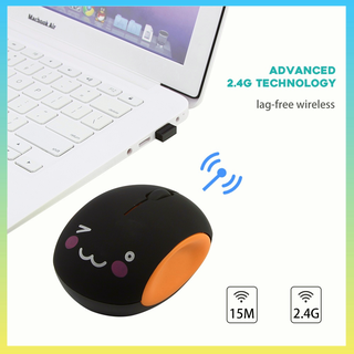 USB 2.4 G MOUSE เมาส์ไร้สาย แบบชาร์จไฟได้ ลายการ์ตูนน่ารัก เสียงเงียบ สําหรับโน้ตบุ๊ก เมาส์ชาร์จ/ เมาส์การ์ตูน /เมาส์ไร้สาย/ ปิดเสียงเม/าส์เงียบ เมาส์ไร้สายชาร์จได้ Silent