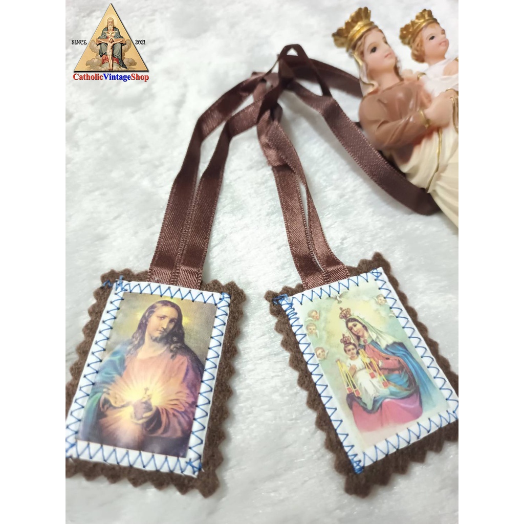 สายจำพวก-scapular-แม่พระประจักษ์แห่งภูเขาคาร์แมล-our-lady-of-mount-carmel-catholic-คาทอลิก-คริสต์