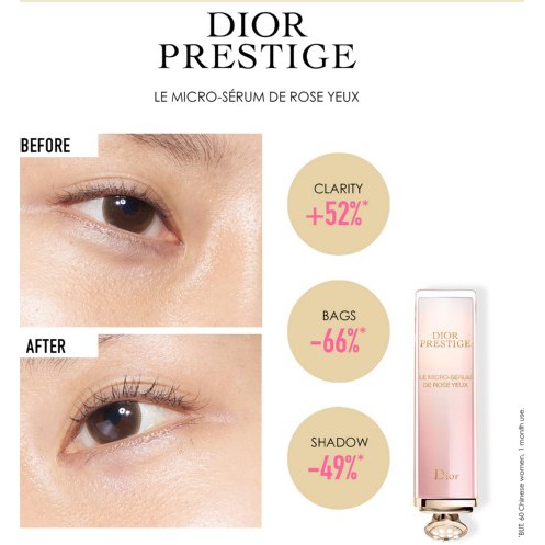 DIOR Prestige Le Micro-Serum De Rose Yeux - Illuminating Micro