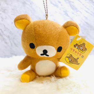 ✨🔥 พวงกุญแจตุ๊กตา Rilakkuma ท่านั่ง 🔥✨