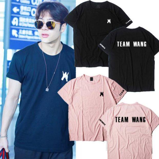 got7-wang-jiaer-jackson-กับเสื้อยืดแขนสั้น-teamwang-ฤดูร้อนนักเรียนควรสนับสนุนเสื้อผ้าสำหรับผู้ชายและผู้หญิง