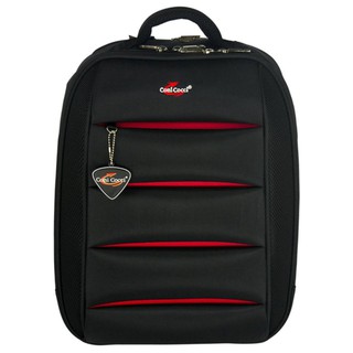 Coni Cocci กระเป๋าเป้สะพายหลัง โน๊ตบุ๊ค Laptop ใส่เอกสาร 17 นิ้ว รุ่น R14317 (Black Red)