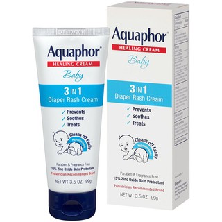 ภาพขนาดย่อของภาพหน้าปกสินค้าʕ́ᴥ̀ʔ ครีมลดผดผื่นผ้าอ้อม ซึมซับรวดเร็ว Eucerin Aquaphor Baby 3in1 Diaper Rash ขนาด 99 กรัม จากร้าน babyrus บน Shopee