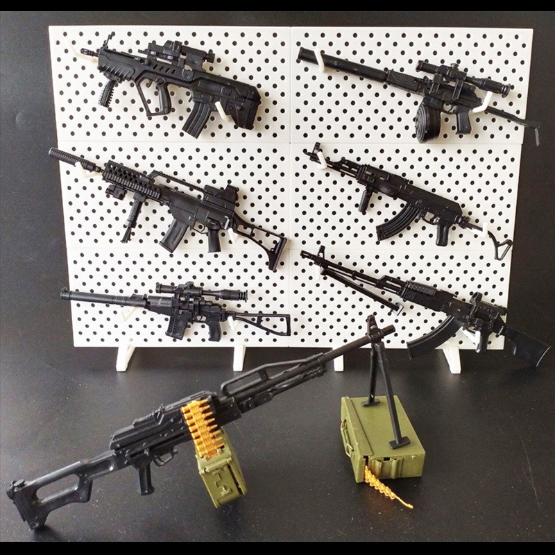 4d-puzzle-soldier-weapon-1-6-โมเดลปืนกลหนัก-ปืนกลเบา-พร้อมสแตน-ที่ตั้งโชว์