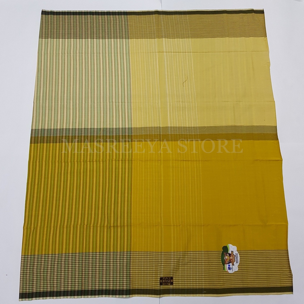ภาพสินค้าผ้าโสร่งอินโดฯ ผู้ชาย "HAGI" เย็บสำเร็จ งานอินโดนีเซียแท้100% จากร้าน masreeyastore บน Shopee ภาพที่ 4